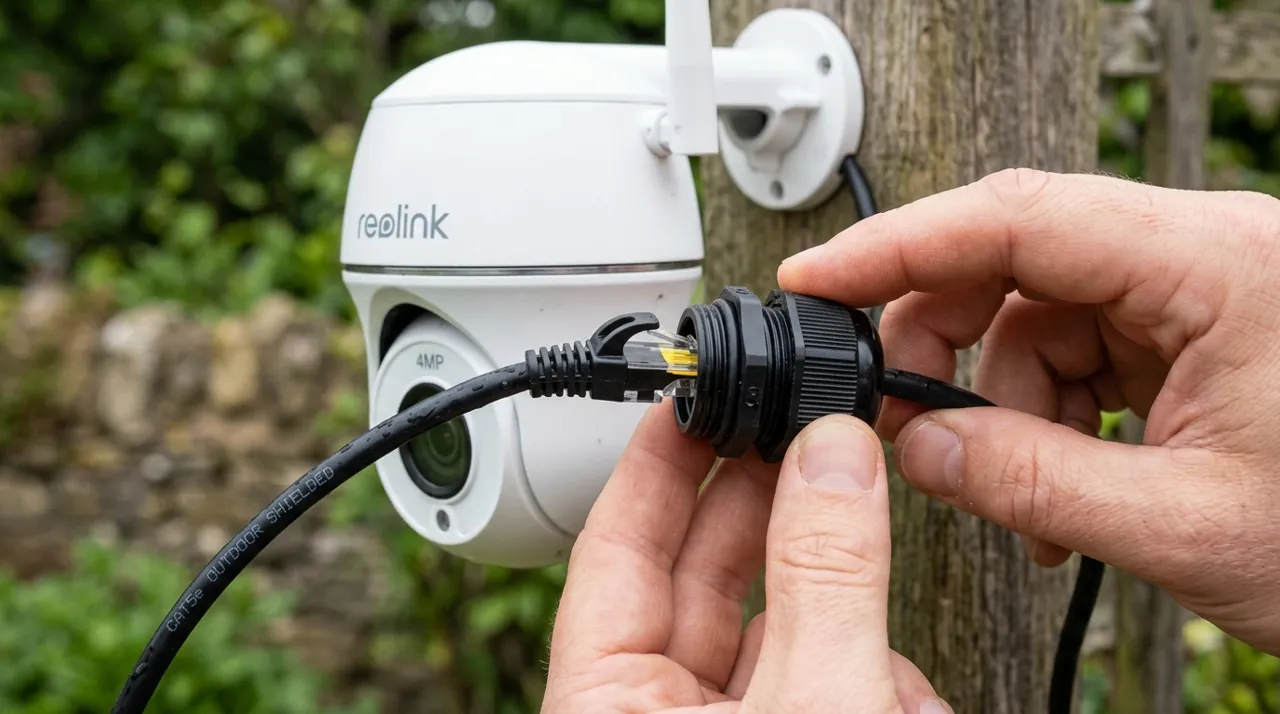 Assembling a waterproof connector